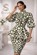 Cross Bow Peplum set