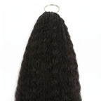 20" Kinky Straight Feather Crochet