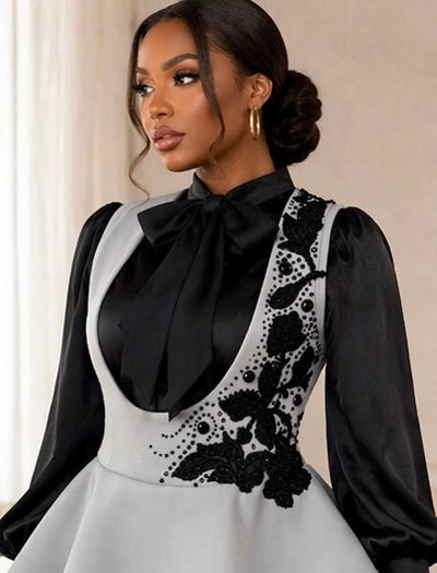 Vest Peplum Dress