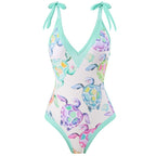 One Piece Swimsuit Vacation Beach Dress Swimsuit